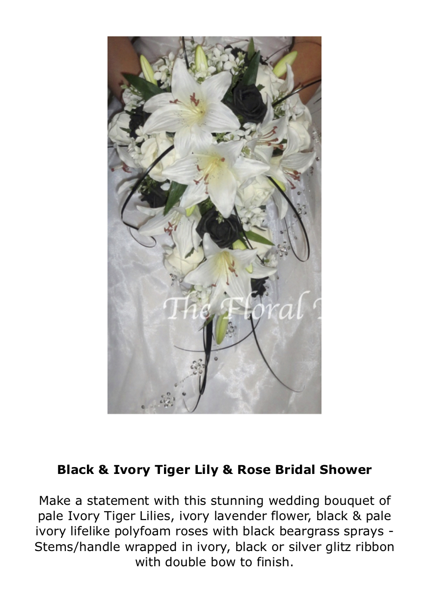 Wedding Shower Bouquets The Floral Touch UK